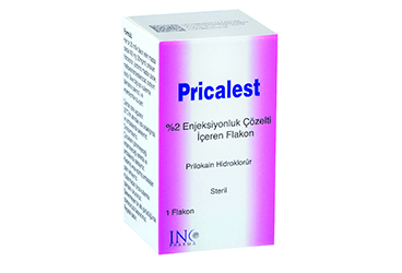 PRICALEST %2 ENJEKSIYONLUK COZELTI ICEREN 1 FLAKON